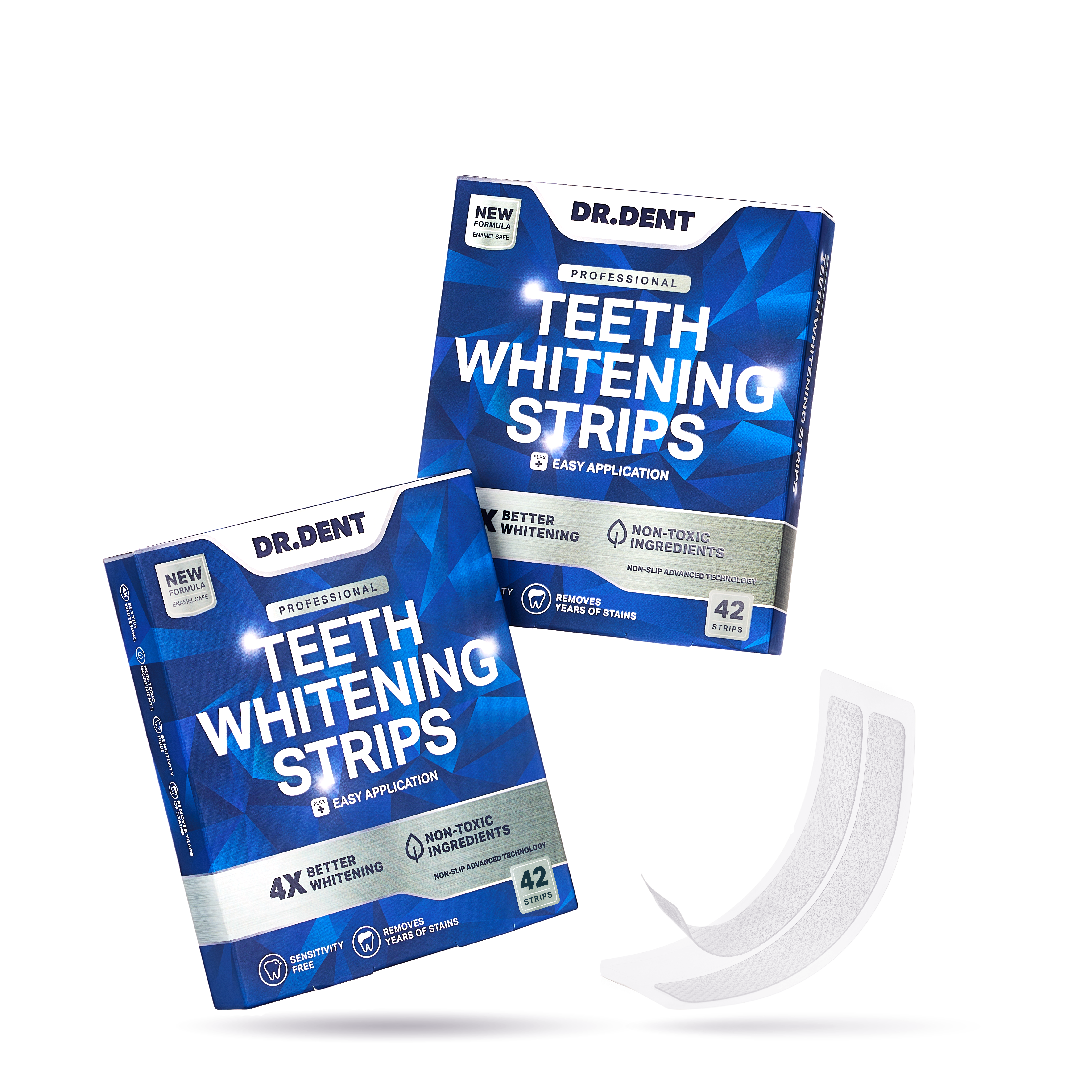 Professional Teeth Whitening Strips (42 Strips)