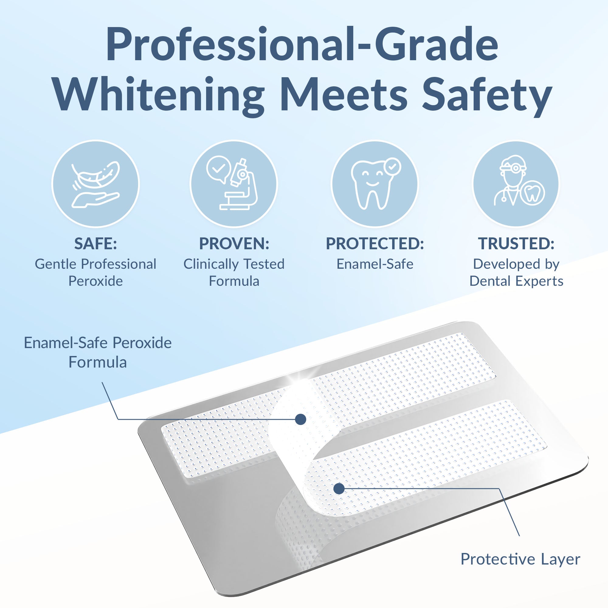 Professional Teeth Whitening Strips (44 Strips)