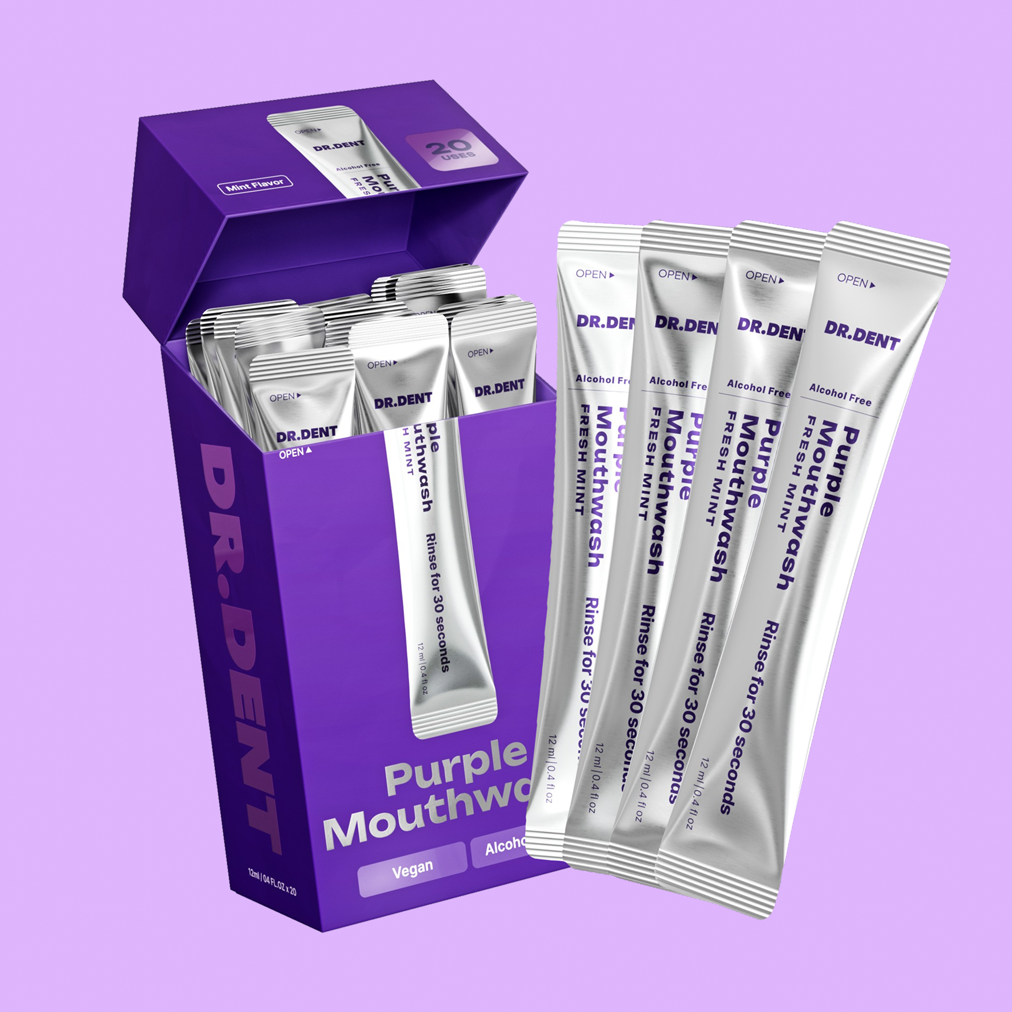 Purple Mouthwash