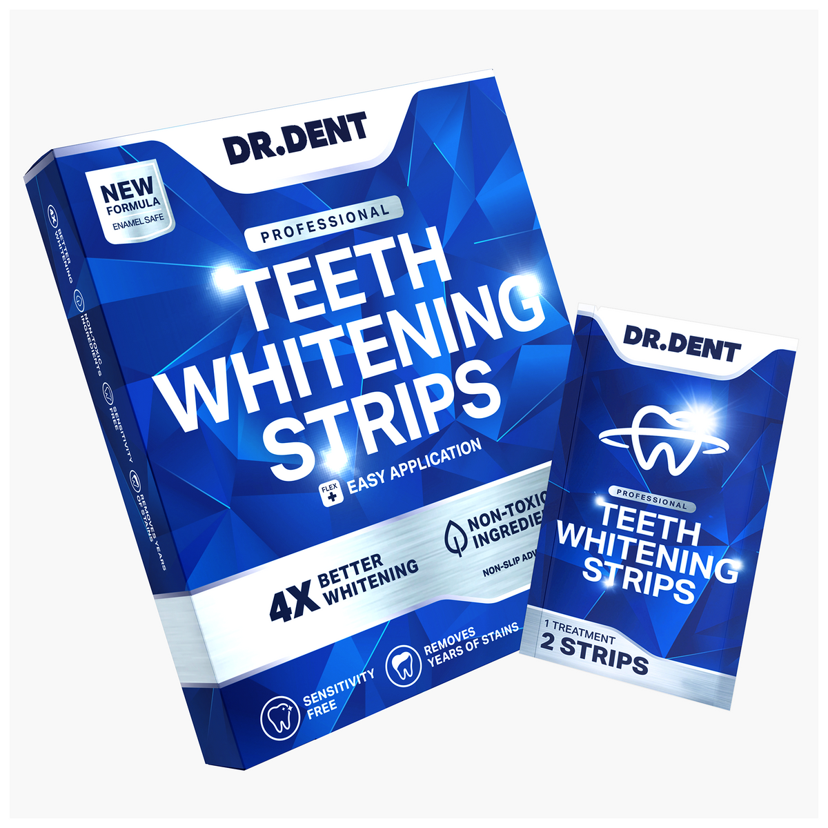 Premium Teeth Whitening Strips (42 Strips)