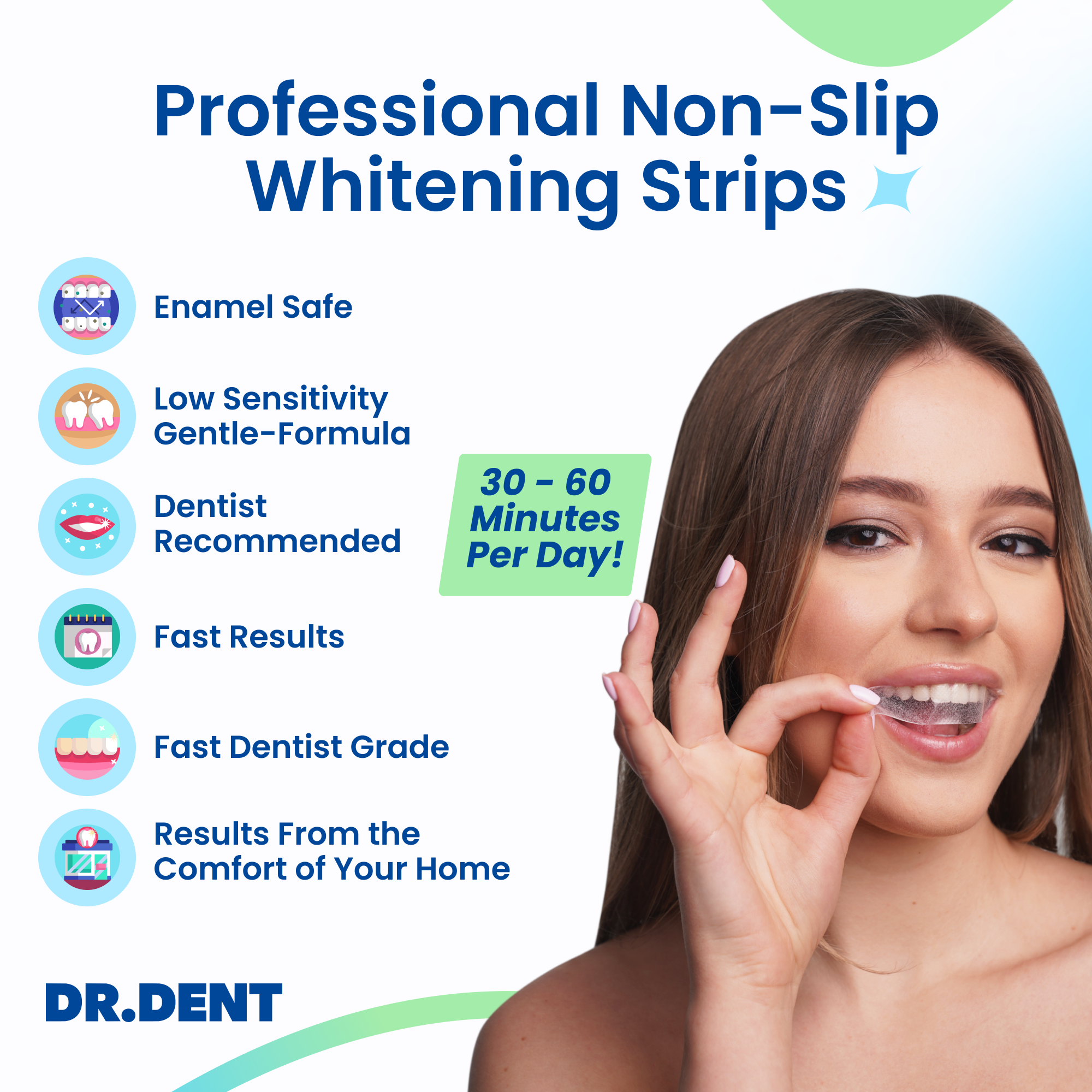 Premium Teeth Whitening Strips