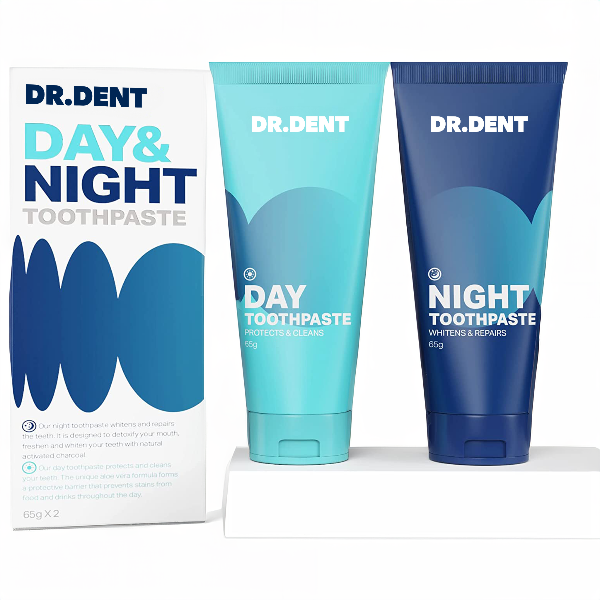 Day and Night Teeth Whitening Toothpaste