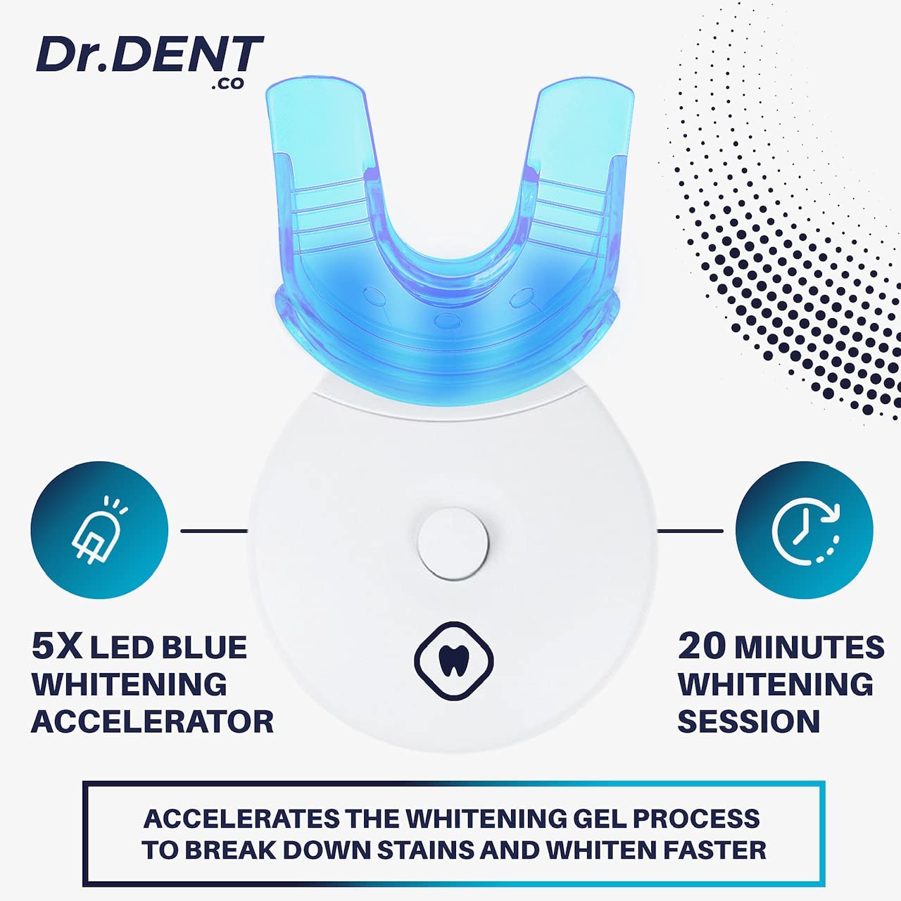 DrDent Professional LED Teeth Whitening Kit